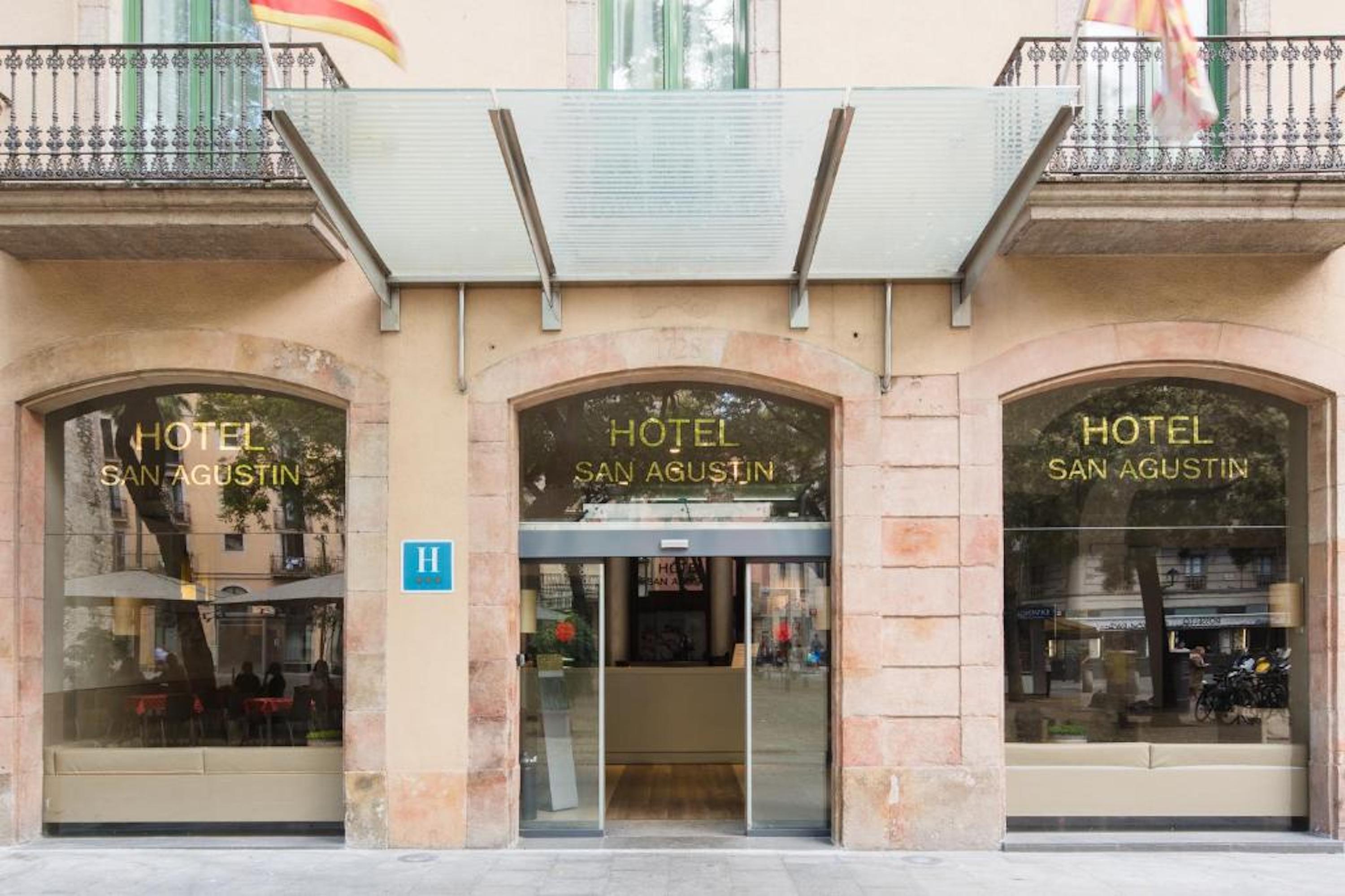 Hotel Sant Agusti Barcelona Eksteriør billede